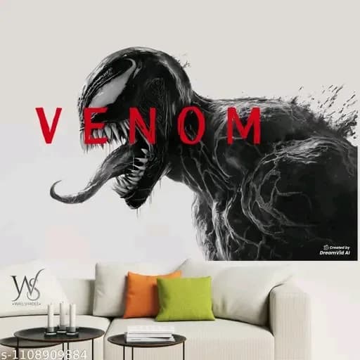 Venom wall sticker 2