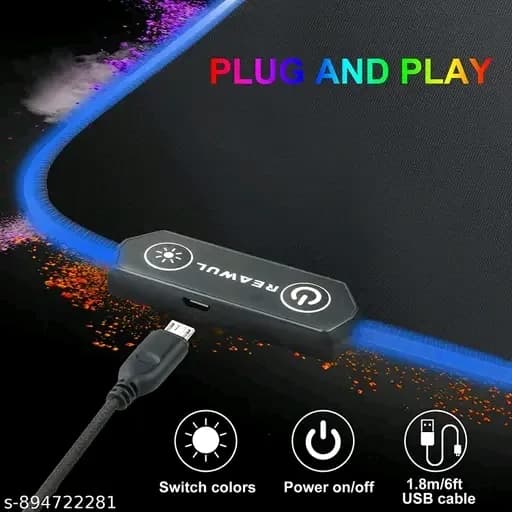 RGB light game pad 2