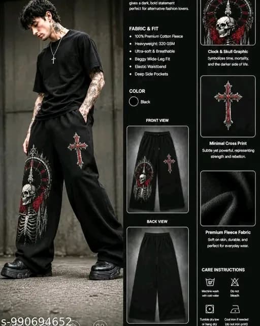 Anime baggy pants 4